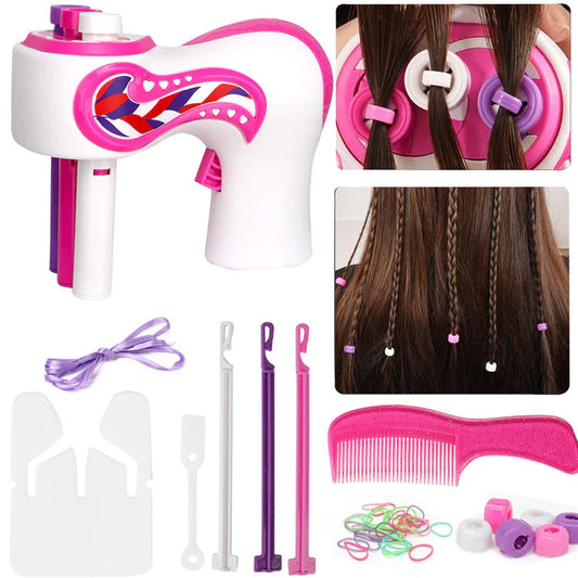 Bracelet Automatic Hair Braiding Machine - Complete Kit